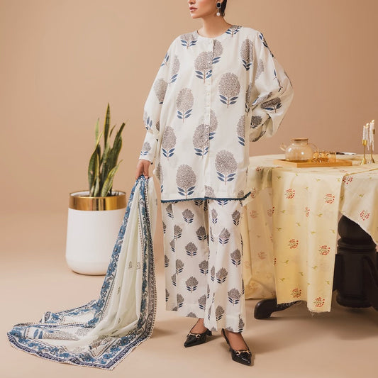 Noorzaar (Stitched 3 Pcs)