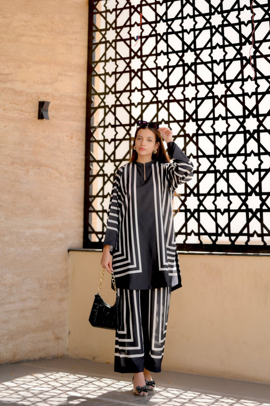 Zara (Stitched 2 Pcs)