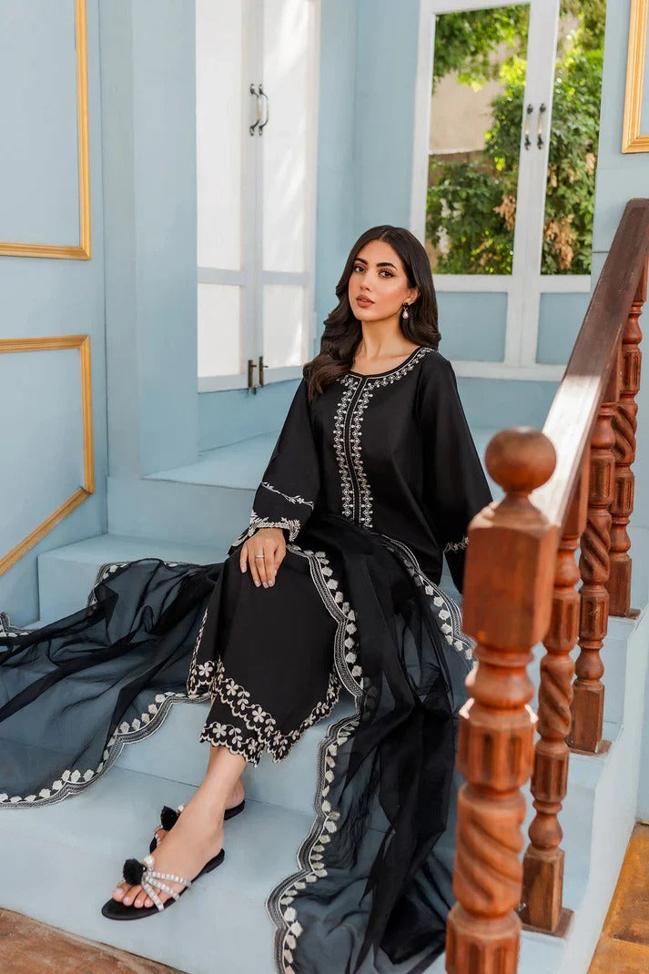 BaTik Long Length (Stitched 3 Pcs)