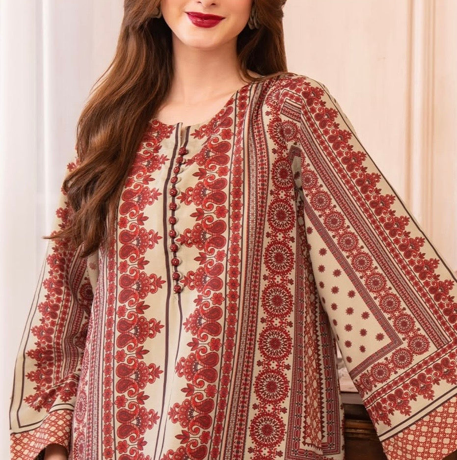 Blossom (Stitched 2 Pcs)