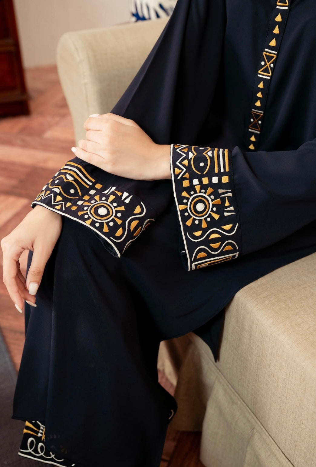 Monica Black (Stitched 2 Pcs)