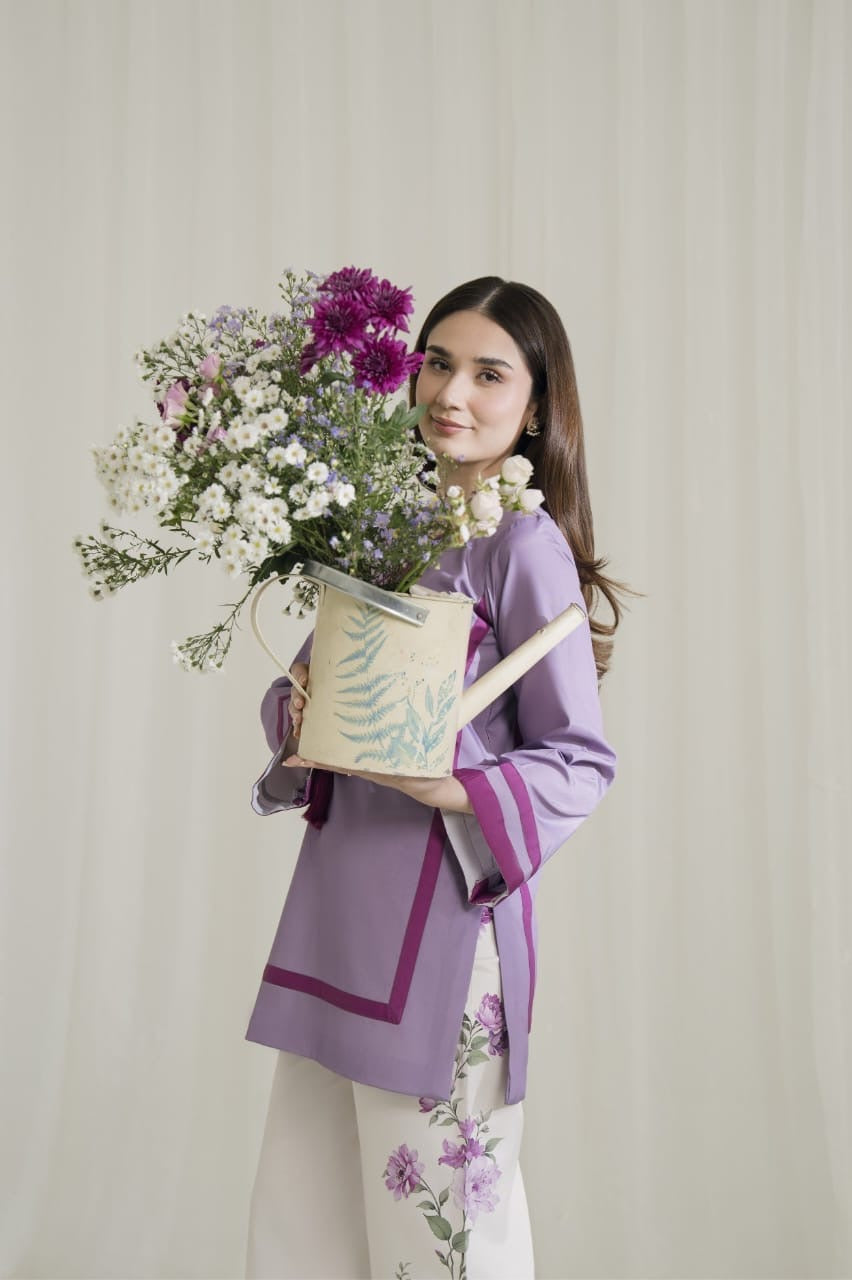 Lavender (Stitched 3 Pcs)