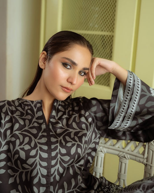 Komal Black (Stitched 2 Piece)