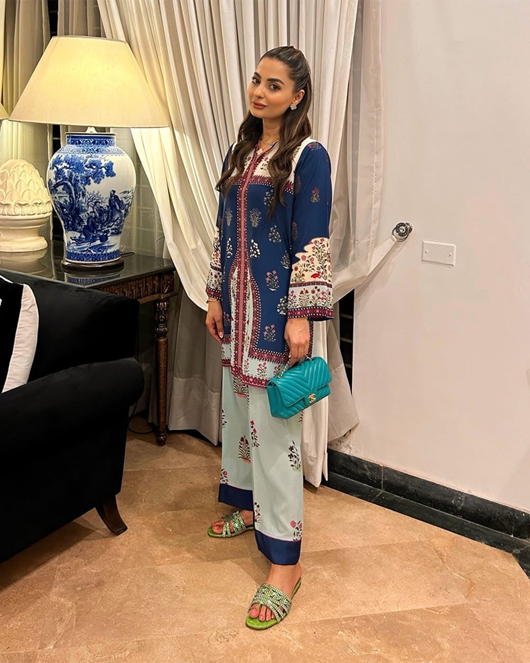 Gulnar (Stitched 2 Pcs)