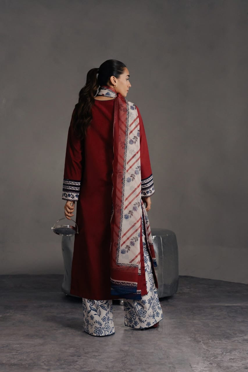 Zimal (Stitched 3 Pcs)