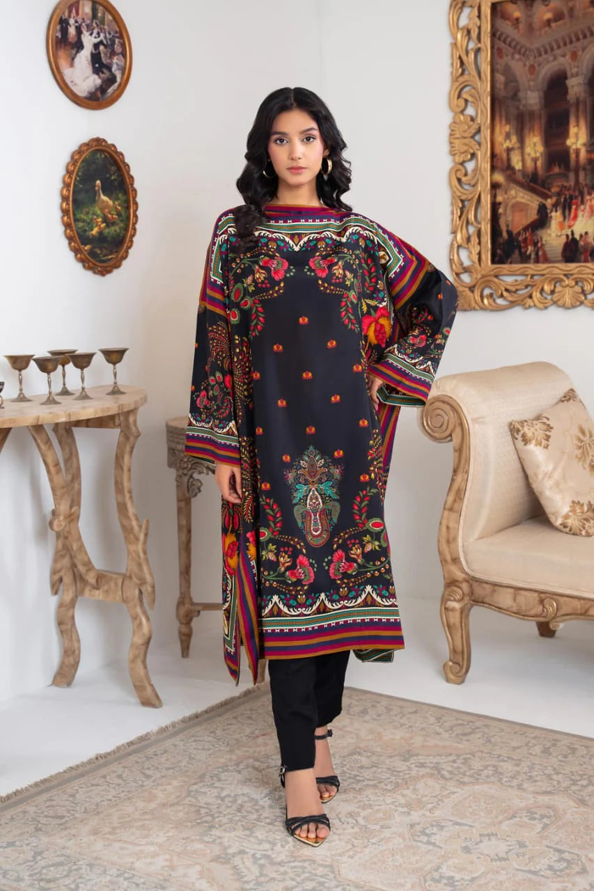 Zarqa (Stitched 2 Pcs)