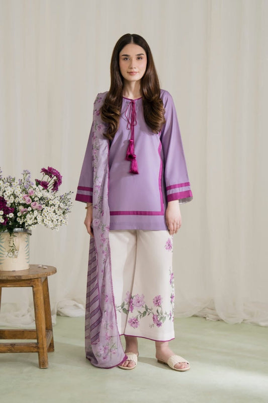 Lavender (Stitched 3 Pcs)