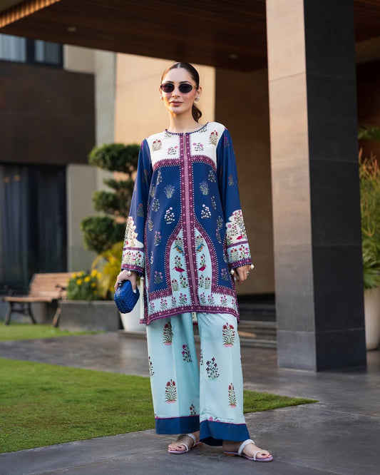 Gulnar (Stitched 2 Pcs)