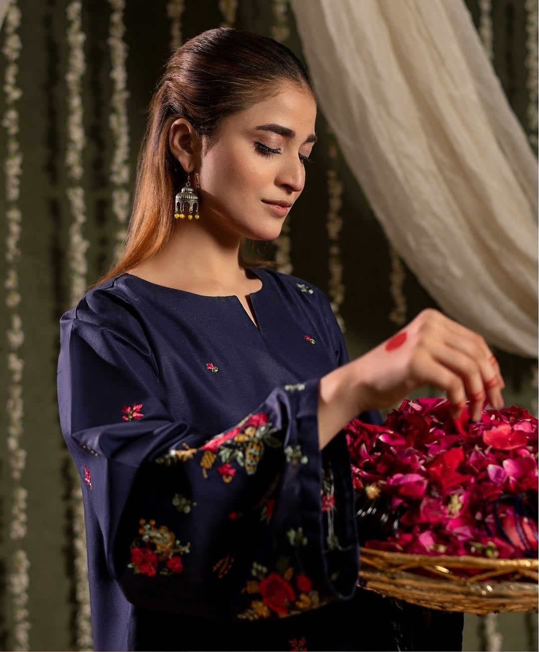 Bright Blue (Stitched 2 Pcs)