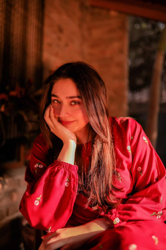 Floral Delight (Stitched 2 Pcs)