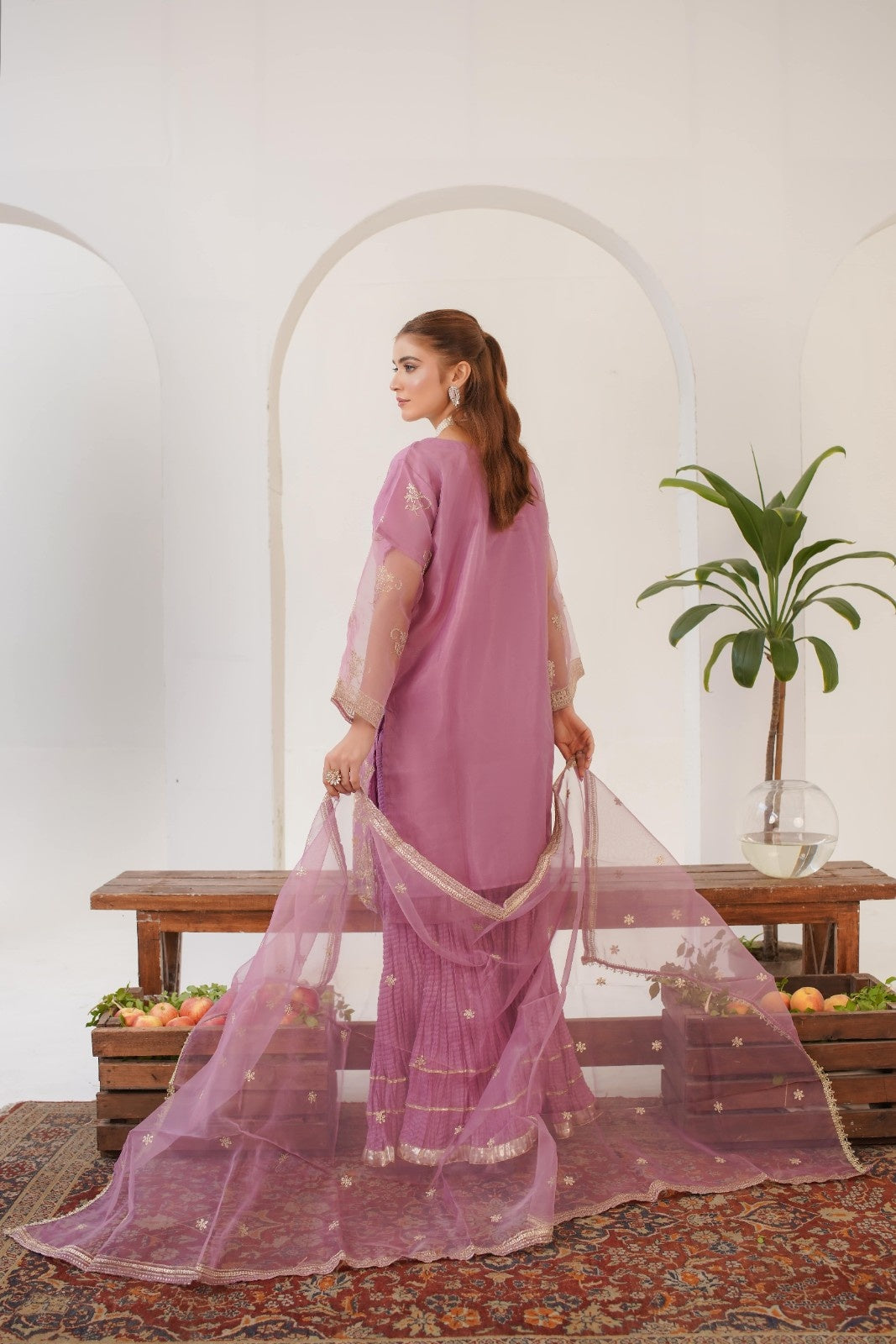 Kajal Pink (Stitched 3 Pcs)