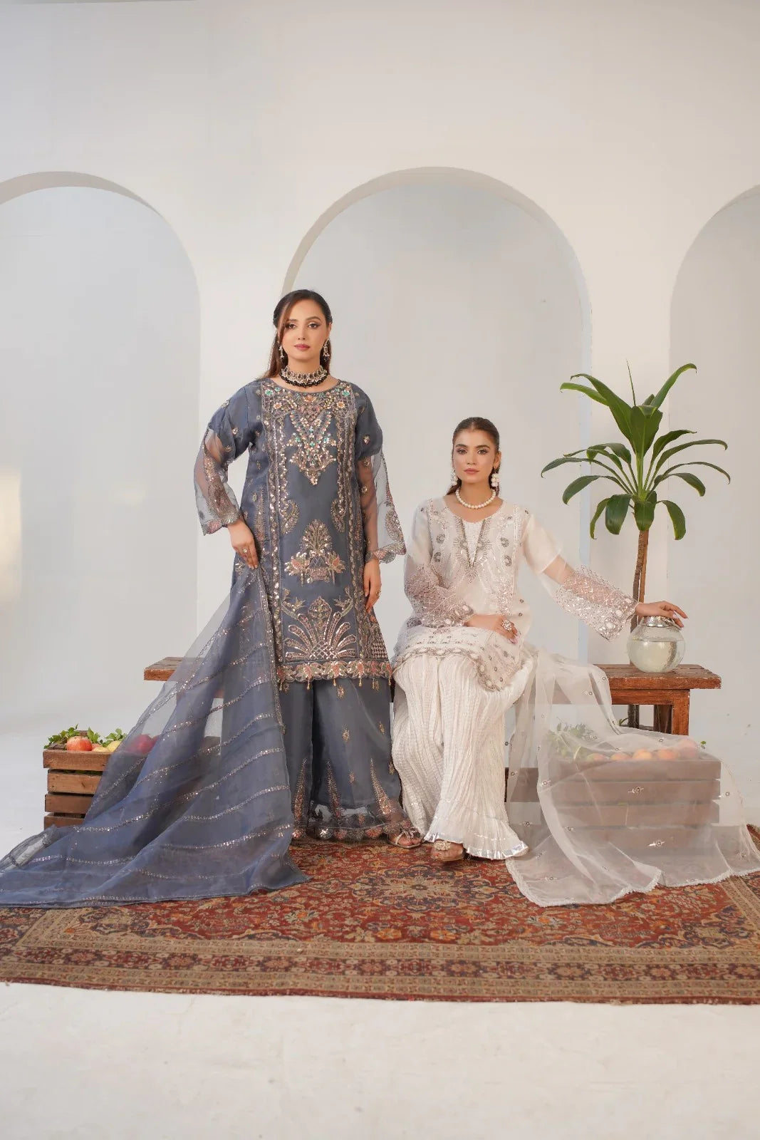 Payal Gray (Stitched 3 Pcs)