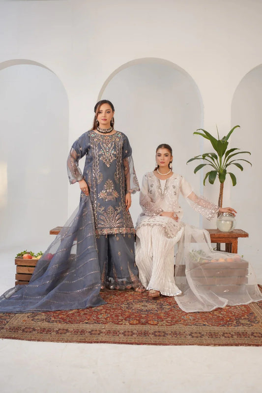 Payal Gray (Stitched 3 Pcs)